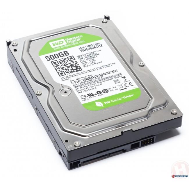 هارددیسک اینترنال وسترن دیجیتال سری گرین پاور با ظرفیت 500 گیگابایت Western Digital WD5000AUDX GreenPower 500GB Internal Hard Drive